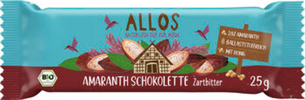 Produktfoto zu AmaranthSchokolette,Zartbitter