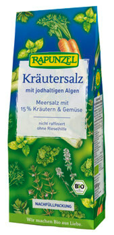 Produktfoto zu Kräutersalz mit jodh. Algen
