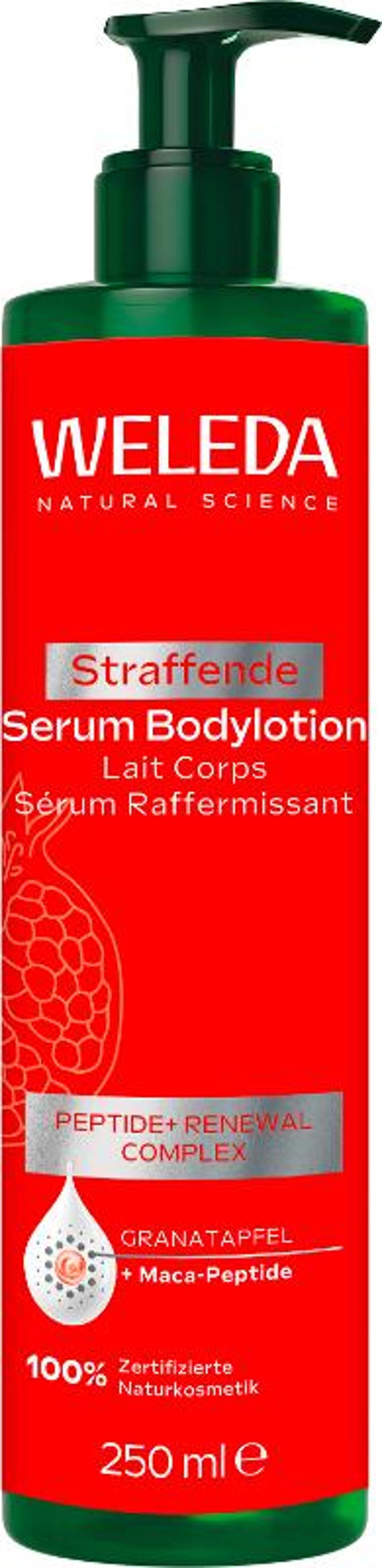 Produktfoto zu WELEDA Straffende Serum Bodylotion Maca-Peptide