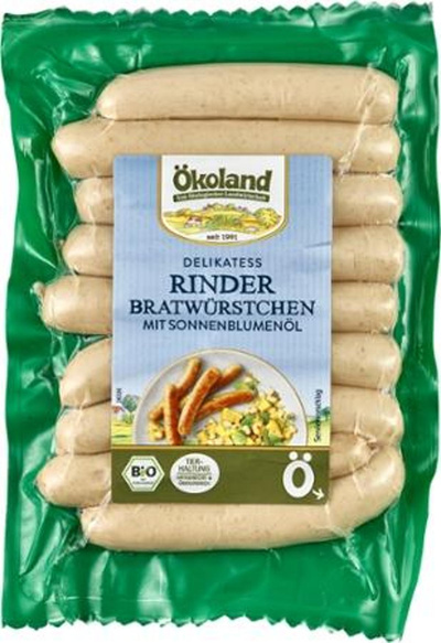Produktfoto zu Rinder-Bratwürstchen, 9 Stück