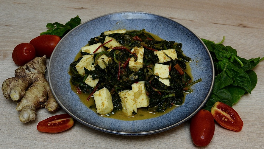 Rezeptbild für Palak Paneer