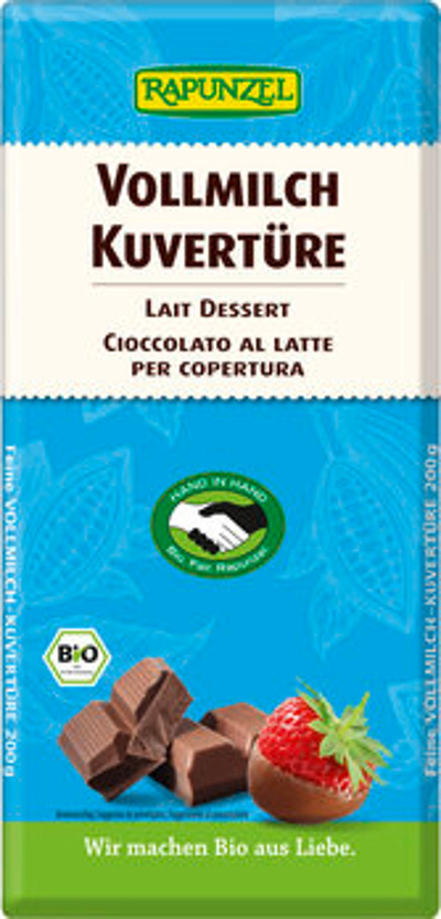 Produktfoto zu Vollmilch Kuvertüre