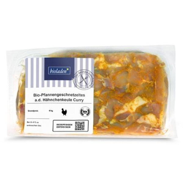 Produktfoto zu b* Pfannengeschnetzeltes Curry vom Hähnchen