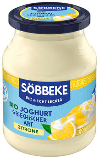 Produktfoto zu Joghurt Griechische Art Zitrone, 7,5%
