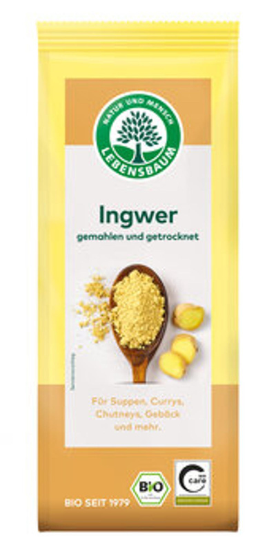 Produktfoto zu Ingwer gemahlen Lebensbaum