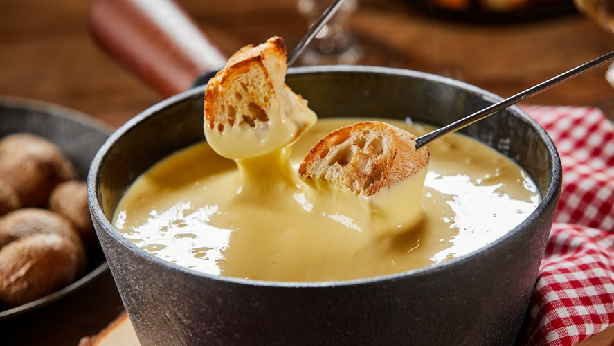 Rezeptbild für Schweizer Käsefondue