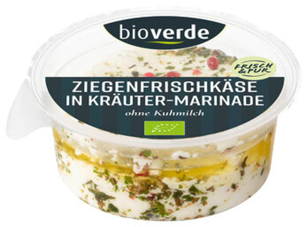 Produktfoto zu Ziegen Frischkäse Kräuter
