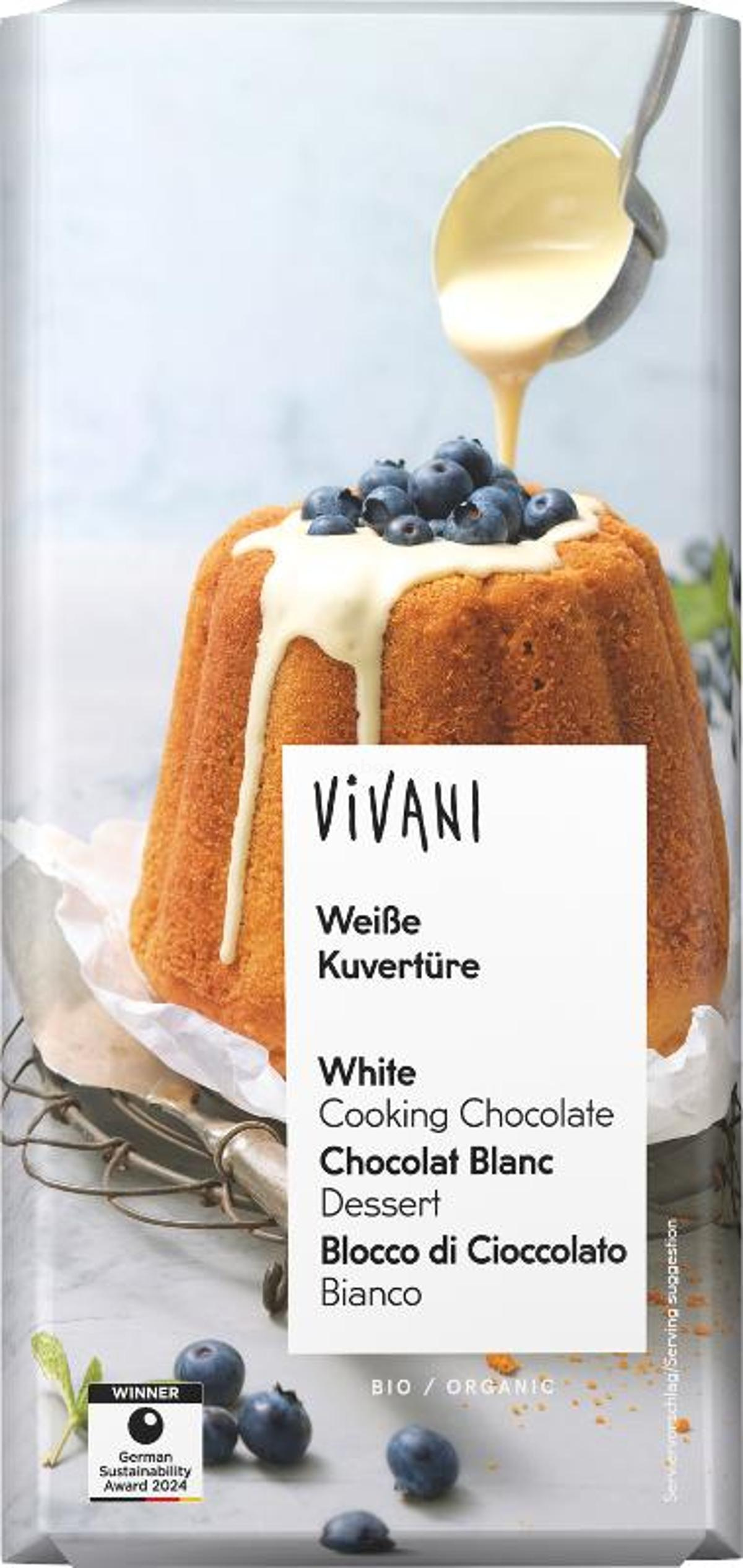 Weiße Kuvertüre