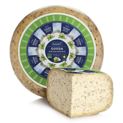 Produktfoto zu b* Gouda Basilikum Knoblauch