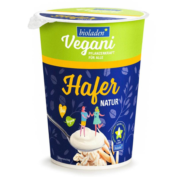 Produktfoto zu Vegani Joghurt Alternative Hafer natur