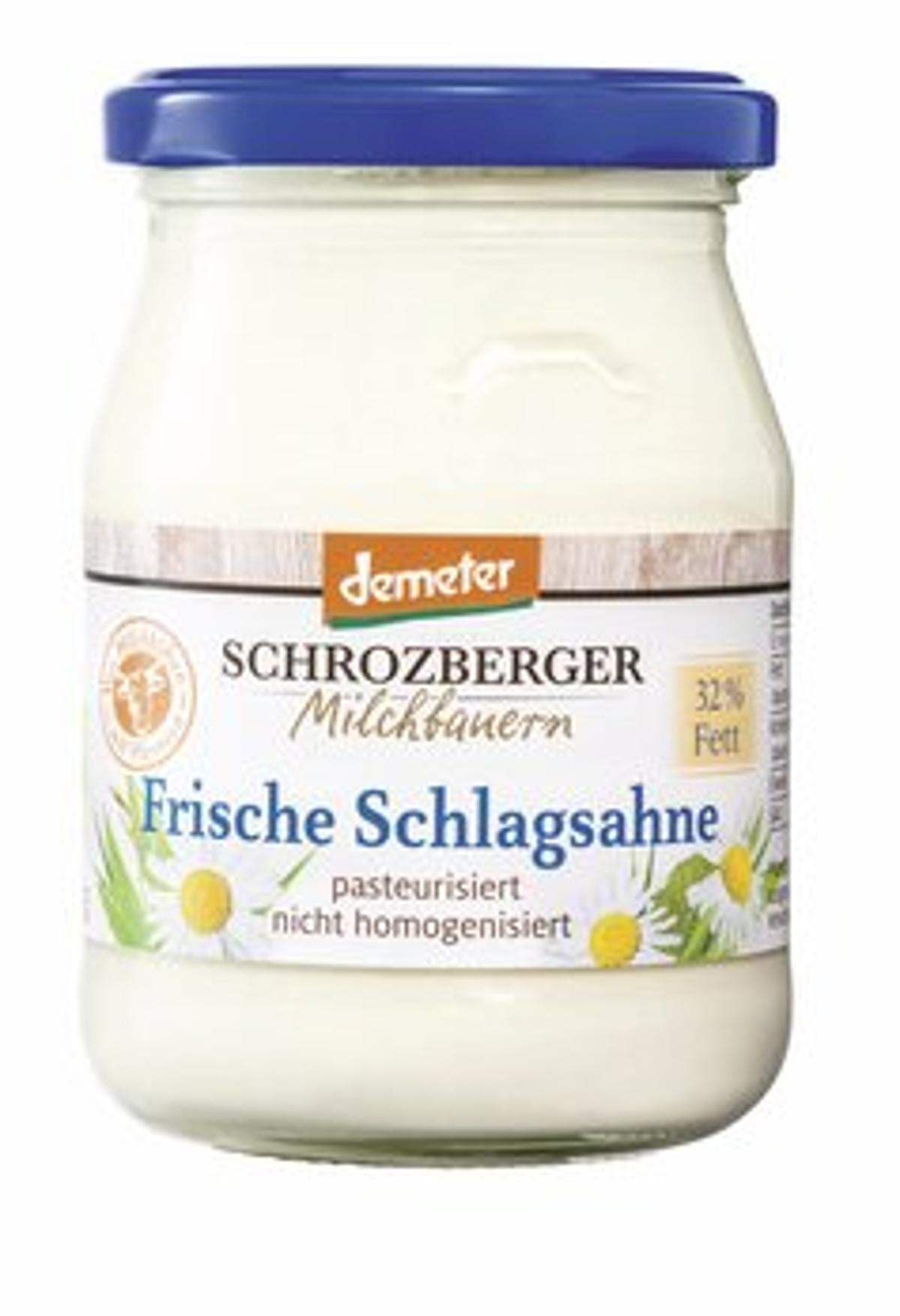 Schlagsahne 32% im Glas