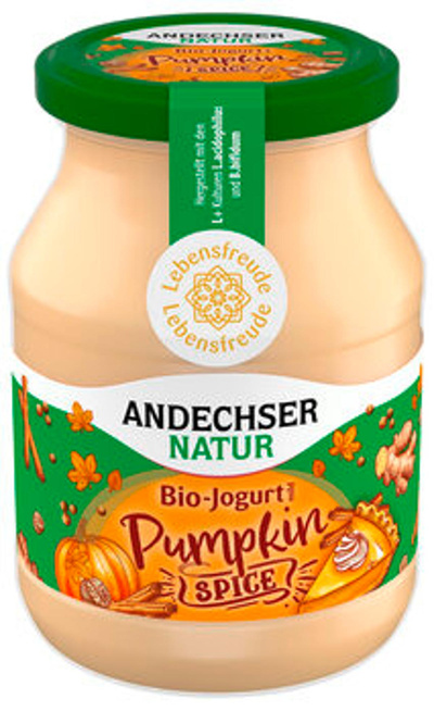 Produktfoto zu Joghurt Pumpkin Spice 3,8%