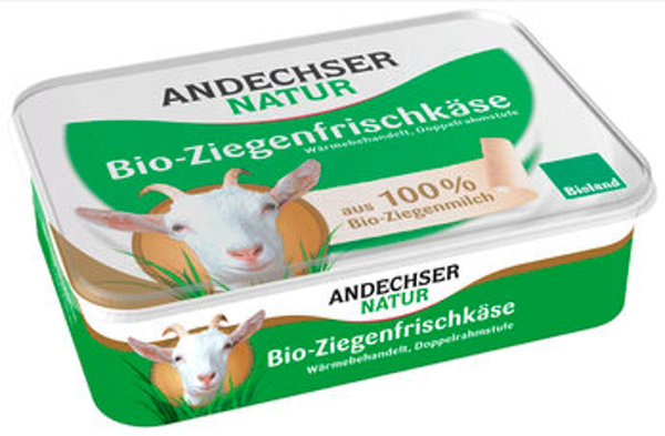 Produktfoto zu Andechser Ziegenfrischkäse