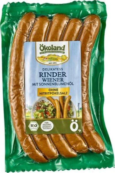 Produktfoto zu Rinder-Wiener, 5 Stück
