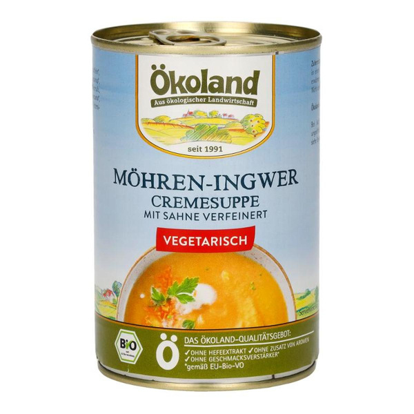 Produktfoto zu Möhren-Ingwer Cremesuppe