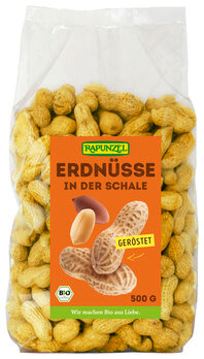 Produktfoto zu Erdnüsse in der Schale