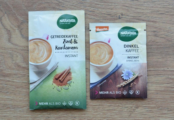 Produktfoto zu Getreide- + Dinkelkaffee Proben von Naturata, 2 Sorten