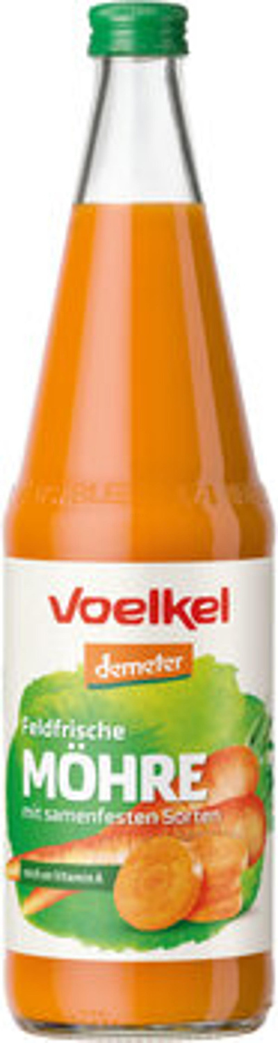 Produktfoto zu Möhrensaft feldfrisch (6 x 0,7l)