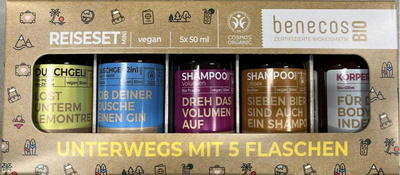 Produktfoto zu Geschenk-Reiseset Unterwegs mit 5 Flaschen