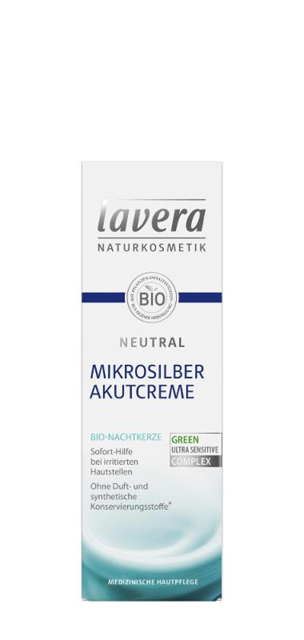 Produktfoto zu Neutral Mikrosilber Akutcreme