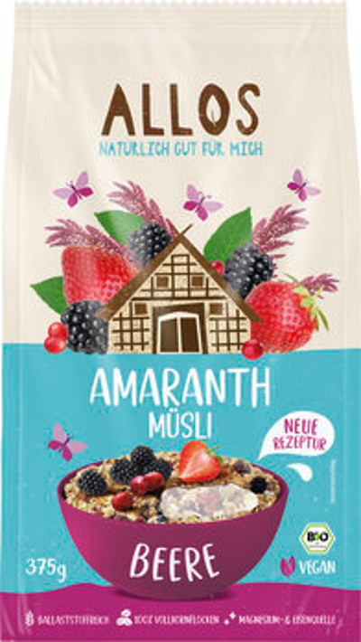 Produktfoto zu Amaranth Beeren Müsl
