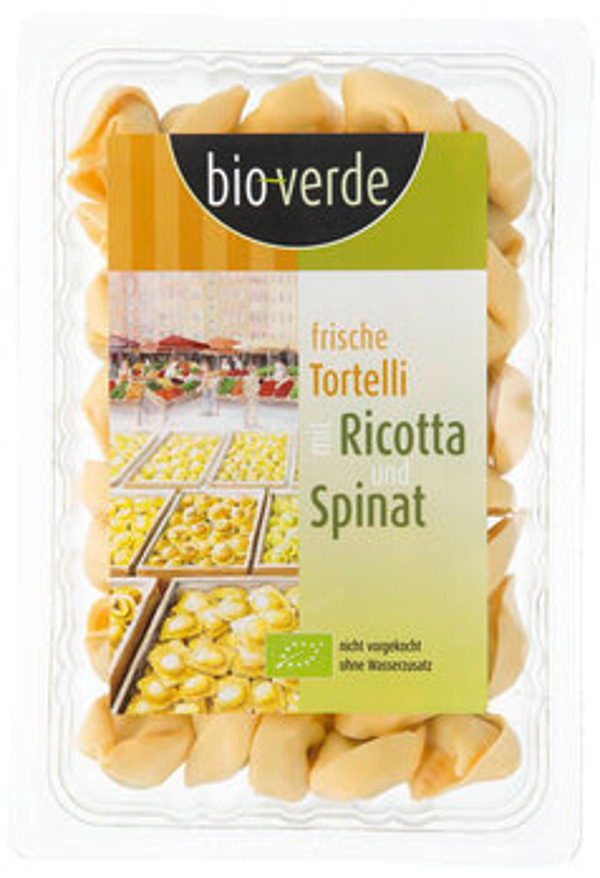 Produktfoto zu Frische Tortelli mit Ricotta-Spinat Füllung