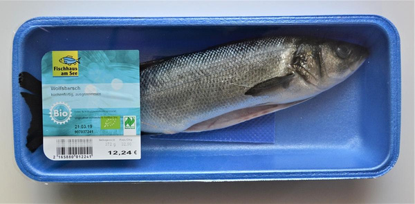 Produktfoto zu Wolfsbarsch ganz, küchenfertig