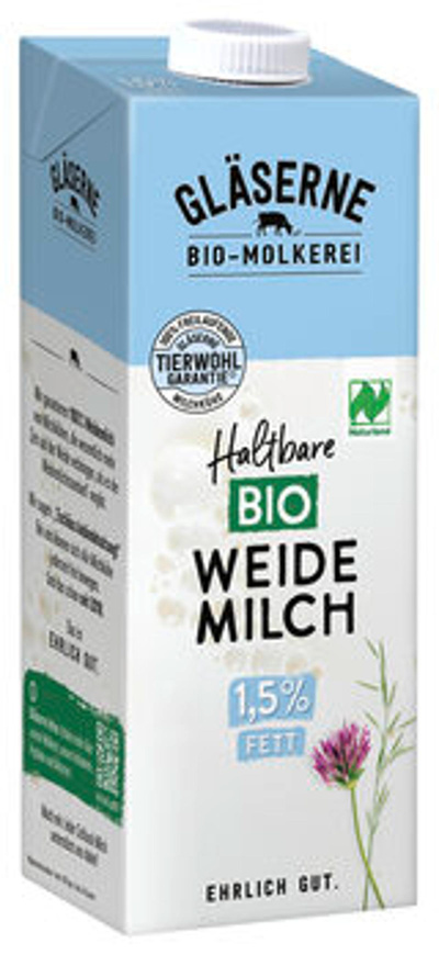 Produktfoto zu H-Weidemilch 1,5%, Tetra