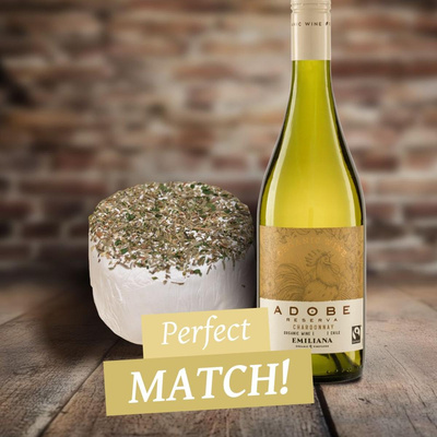 Produktfoto zu Perfect Match: Chardonnay Adobe & Camembert