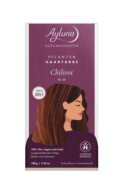 Produktfoto zu Pflanzenhaarfarbe Chilirot