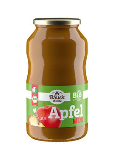 Produktfoto zu Apfelmus mit Apfeldicksaft gesüßt