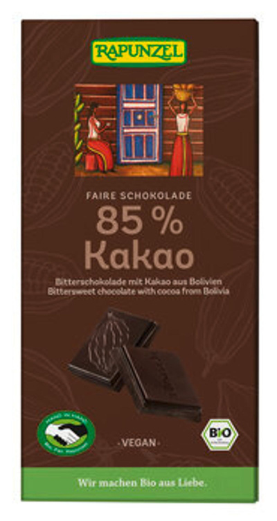 Produktfoto zu Schokolade, 85% Kakao