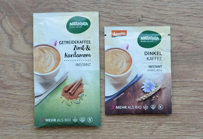 Produktfoto zu Getreide- + Dinkelkaffee Proben von Naturata, 2 Sorten