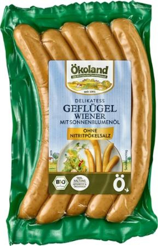 Produktfoto zu Geflügel Wiener (5 Stück)