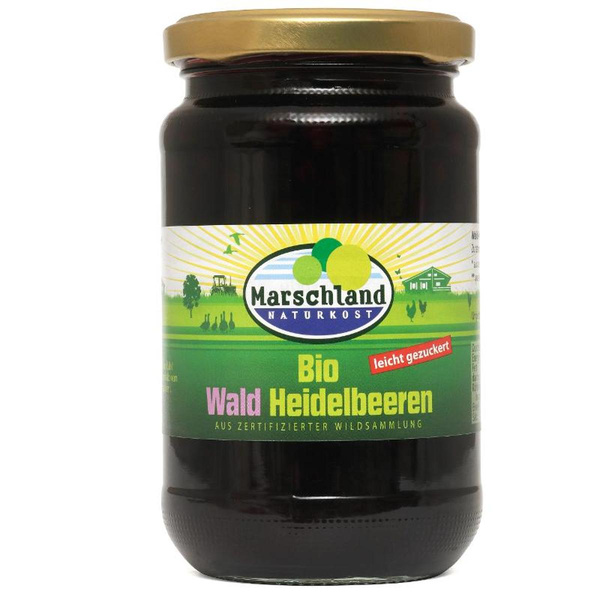 Produktfoto zu Wald Heidelbeeren im Glas