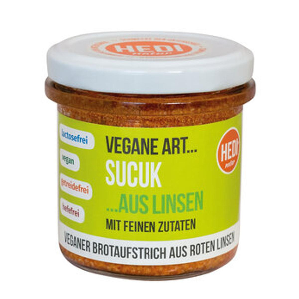 Produktfoto zu Vegane Art Sucuk aus Linsen