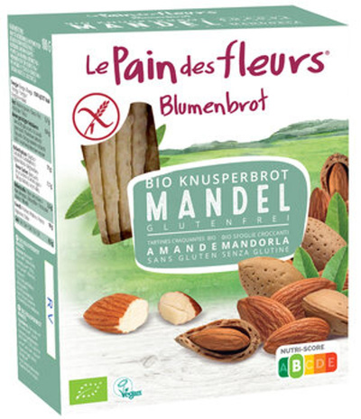 Produktfoto zu Blumenbrot Mandel (2 x 75g)