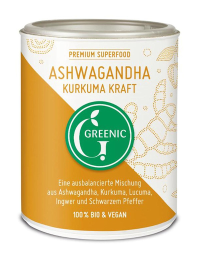 Produktfoto zu Ashwagandha  Kurkuma Kraft Trinkpulver
