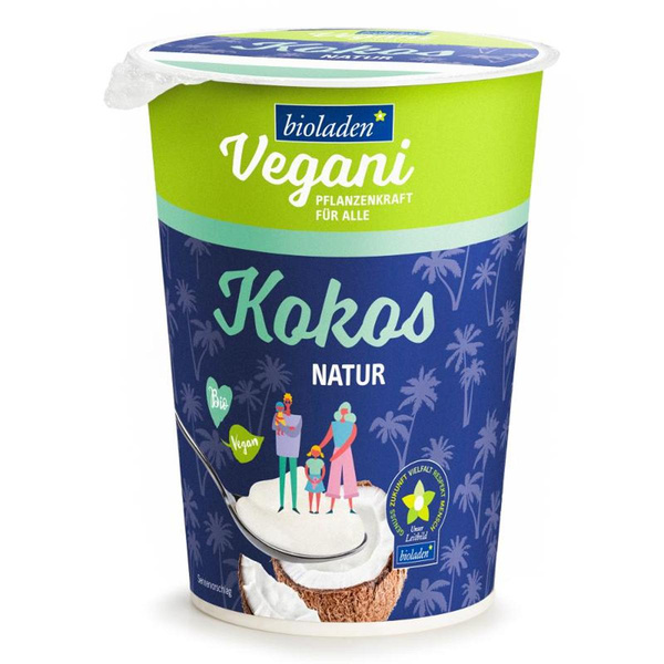 Produktfoto zu Vegani Joghurt Alternative Kokos natur
