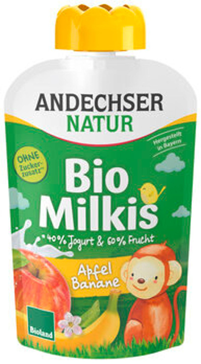 Produktfoto zu Milkis Apfel-Banane