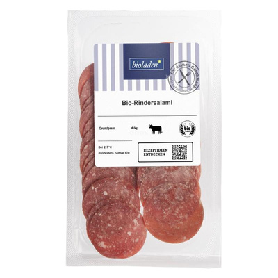 Produktfoto zu b* Rindersalami, geschnitten