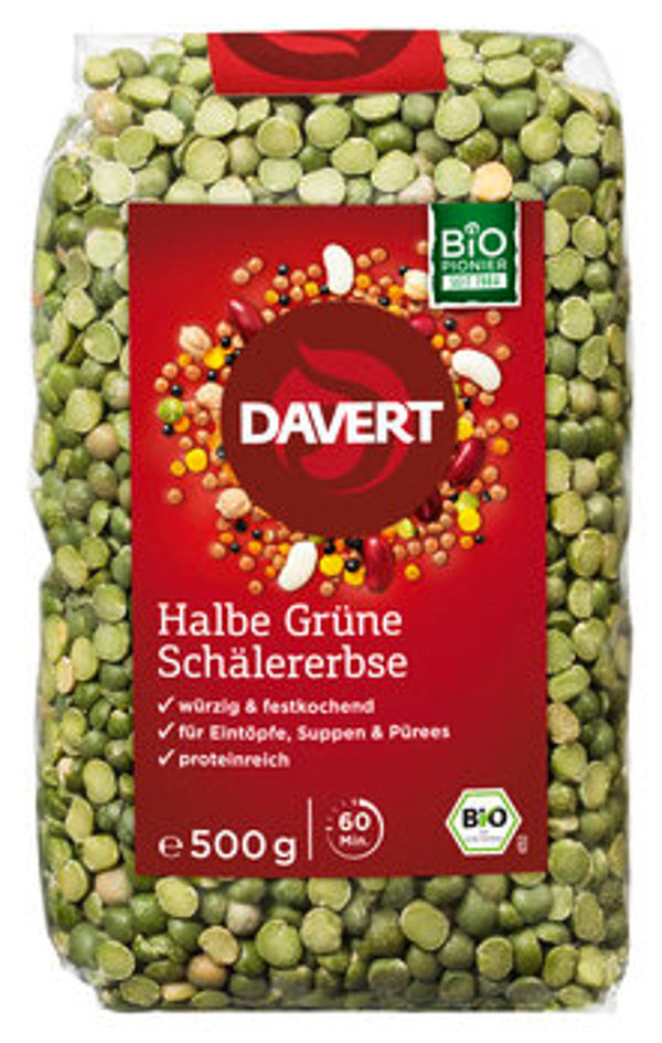 Produktfoto zu Erbsen halbe getrocknet