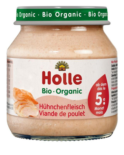 Produktfoto zu Babygläschen - Hühnchenfleisch (6 x 125g)