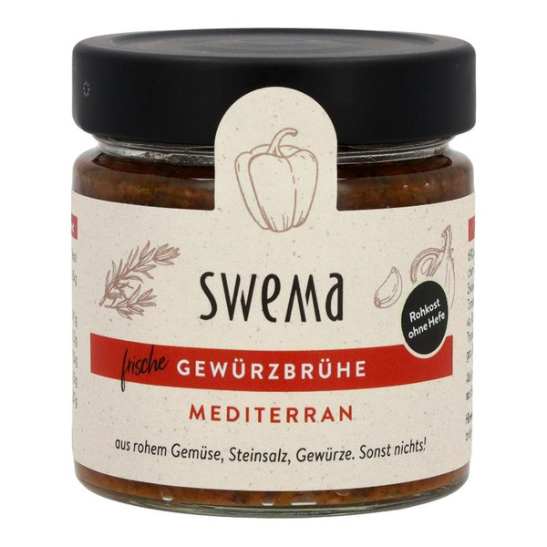 Produktfoto zu Frische Gewürzbrühe mediterran, Rohkost