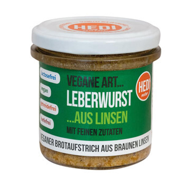 Produktfoto zu Vegane Leberwurst aus Linsen