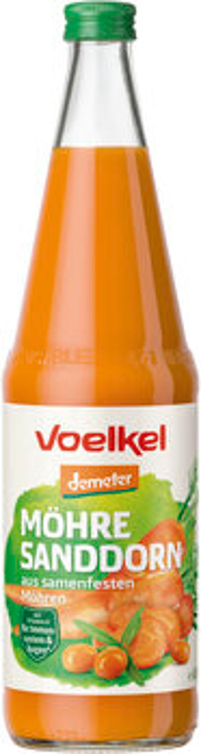 Produktfoto zu Möhren Sanddorn Saft