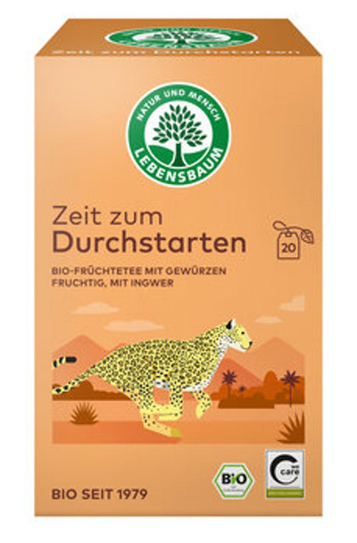 Produktfoto zu Zeit zum Durchstarten im Teebeutel