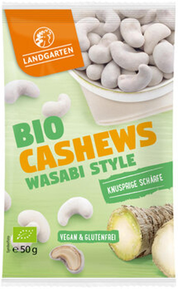 Produktfoto zu Cashews Wasabi Style