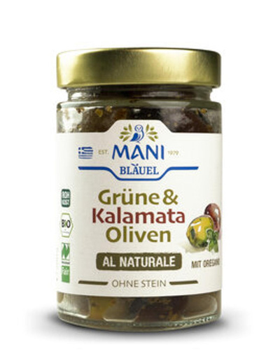 Produktfoto zu Grüne & Kalamata Oliven al Naturale