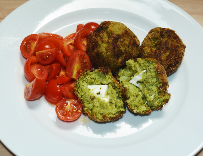 Rezeptbild für Brokkoli-Käse-Bällchen